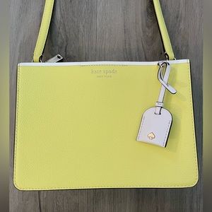 Kate Spade Yellow Cross Body Purse